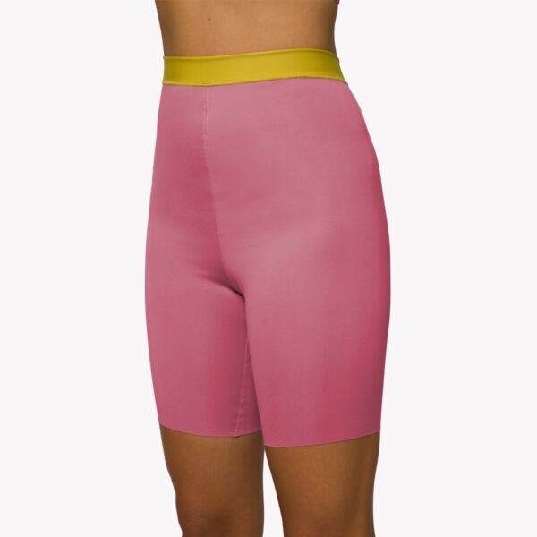 Короткие брюки розовый кварц